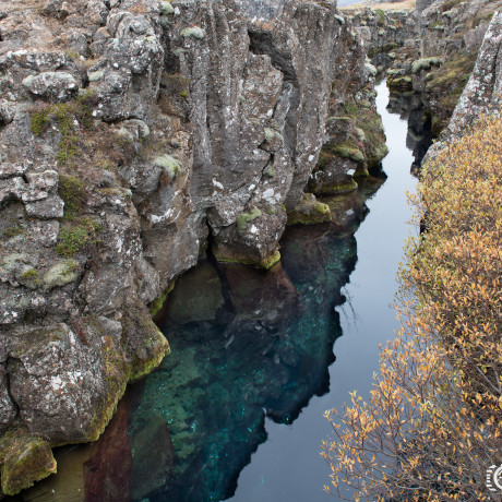 Spaccatura tettonica - Parco di Thingvellir 