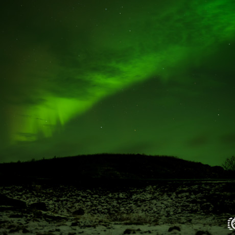 L'aurora boreale in tutto il suo splendore 